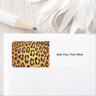 Animal Print, Spotted Cheetah - Black Yellow