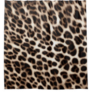 animal print texture fur skin cheetah leopard patt shower curtain