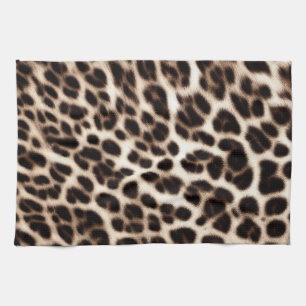 animal print texture fur skin cheetah leopard patt tea towel