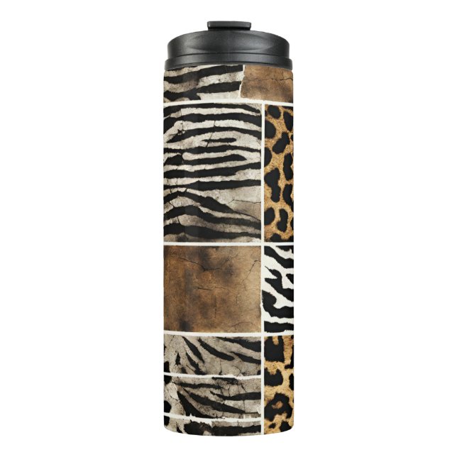 Animal Print - Thermal Thumbler Thermal Tumbler (Front)