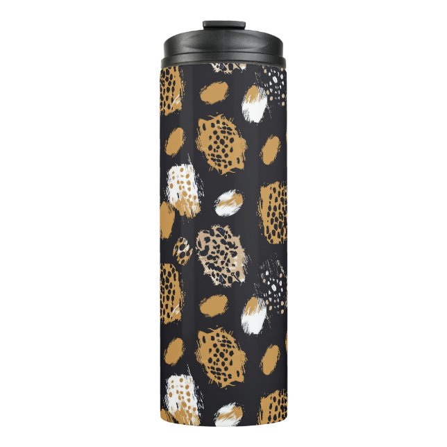 Animal Print Thermal Tumbler (Front)
