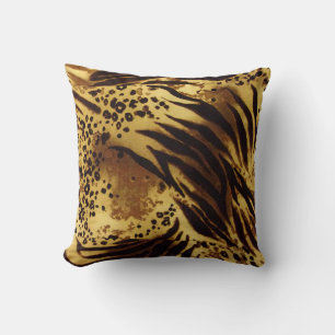 Animal Print Throw Pillow