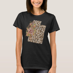 Animal Print Utah Beehive State National Parks Mig T-Shirt