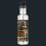 Animal Print - Water Bottle<br><div class="desc">Animal Print - Water Bottle
Design 01
A perfect gift!</div>