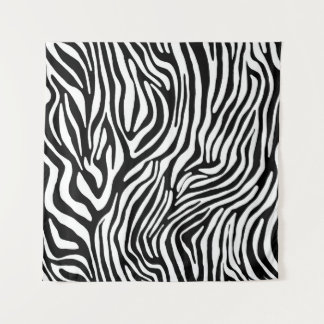 Animal print. Zebra/Tiger ornament. Seamless patte Tapestry