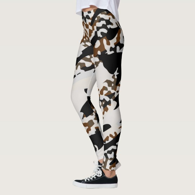 Animal Printish Leggings (Left)