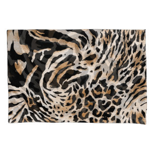 Animal Prints: Leopard Zebra Tiger Pillowcase