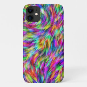 Animal Prismatic Fur Pattern-65750 iPhone 11 Case