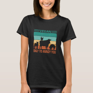Animal Pro Vegan Vegetarian Climate Animal Rights T-Shirt