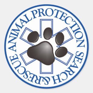ANIMAL PROTECTION Classic Round Sticker