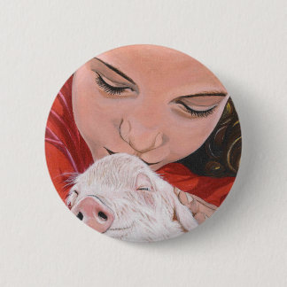 Animal Protector 6 Cm Round Badge