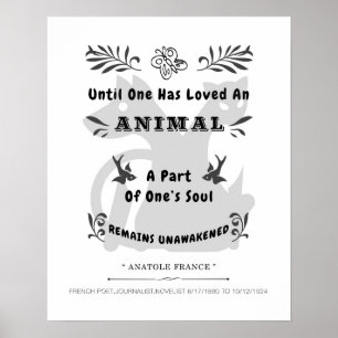 Animal Quote Poster