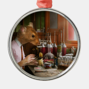 Animal - Rat - The Lab Rat Metal Tree Decoration