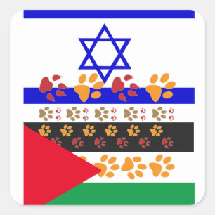 Animal Rescue 3.5" x 5"  Square Sticker