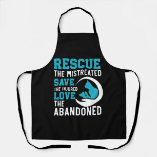 Animal Rescue Animal Rights Animal Adoption Apron