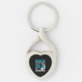 Animal Rescue Animal Rights Animal Adoption Key Ring