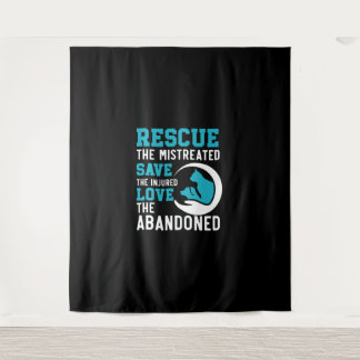 Animal Rescue Animal Rights Animal Adoption Tapestry