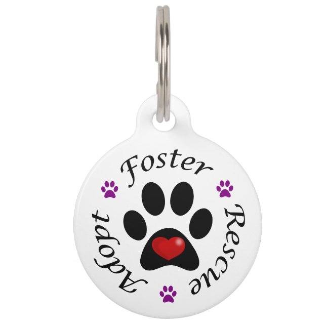 Animal Rescue Dog Tag (Front)