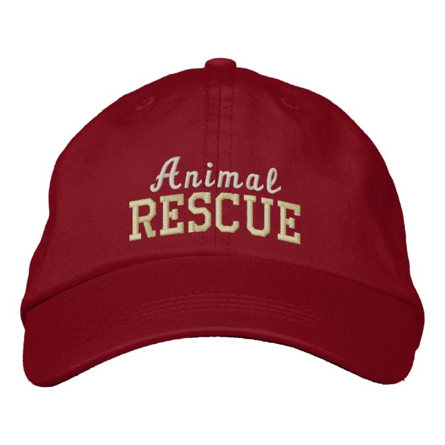Animal Rescue embroidered hat (Front)