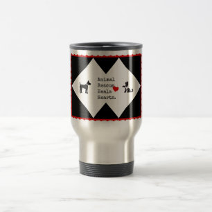 Animal Rescue Heals Hearts Collection Travel Mug