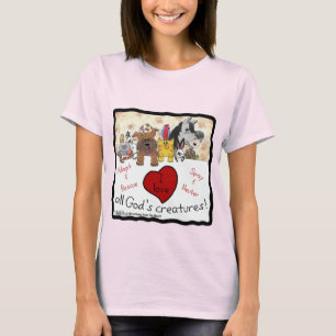 Animal Rescue-I love All God’s Creatures T-Shirt