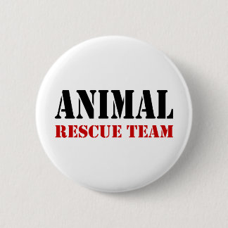 Animal Rescue Team Gift Items 6 Cm Round Badge