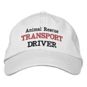 Animal Rescue Transport Driver hat embroidered cap