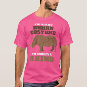 Animal Rights Activist Africa Rhino T-Shirt