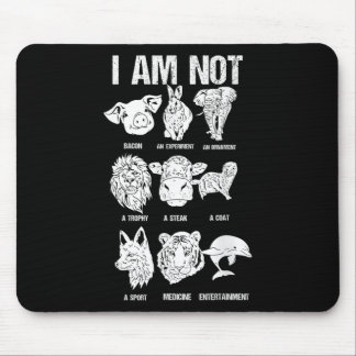 Animal Rights Animal Protection Go Vegan Mouse Mat