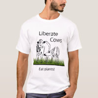 Animal Rights (For Cows) Men's T-Shirt