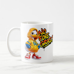 Animal Rights Protest Graffiti Design Coffee Mug
