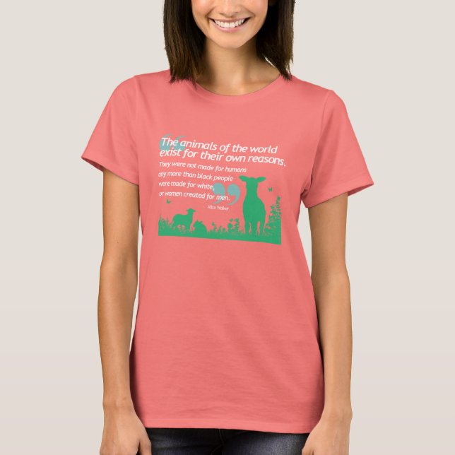 Animal Rights T-shirt (Front)