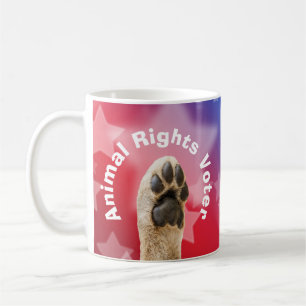 Animal Rights Voter Coffee Mug