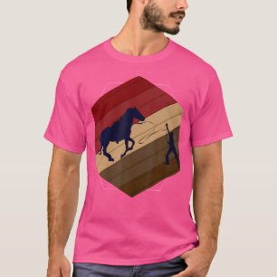 Animal Rodeo Bull Riding Men Texas Western Cowboy T-Shirt
