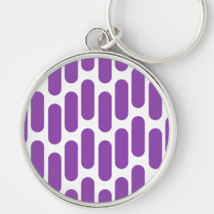 Animal round pattern key ring