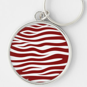 Animal round pattern key ring