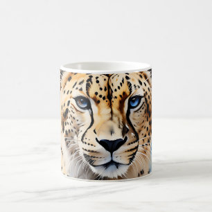Animal Safari Cheetah Watercolor Coffee Mug