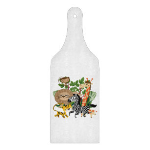 Animal Safari Cutting Board