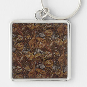 ANIMAL SAFARI JUNGLE KEY RING