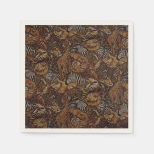 ANIMAL SAFARI JUNGLE NAPKIN