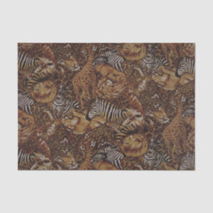 ANIMAL SAFARI JUNGLE TISSUE PAPER