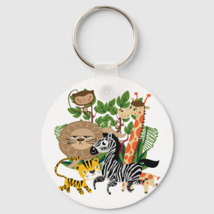 Animal Safari Key Ring