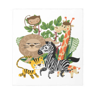 Animal Safari Notepad