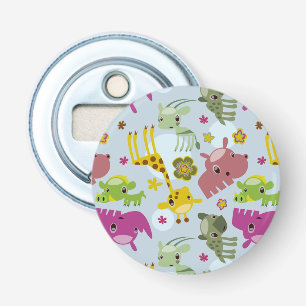 animal safari pattern bottle opener