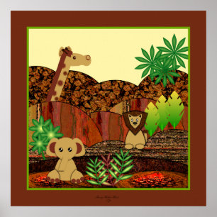Animal Safari Print