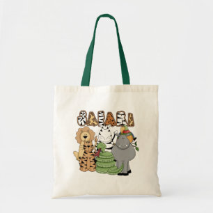 Animal Safari Tote Bag