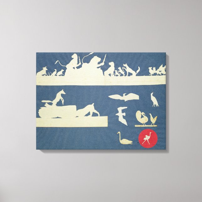 Animal Scenes Canvas Print (Front)