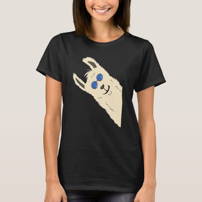 Animal Selfie  Llama With Sunglasses  Alpaca T-Shirt (Front)