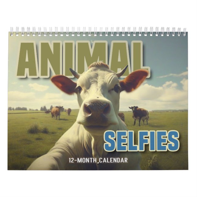 Animal Selfies Calendar (Cover)