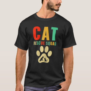 Animal Shelter Cat Rescue Squad T-Shirt